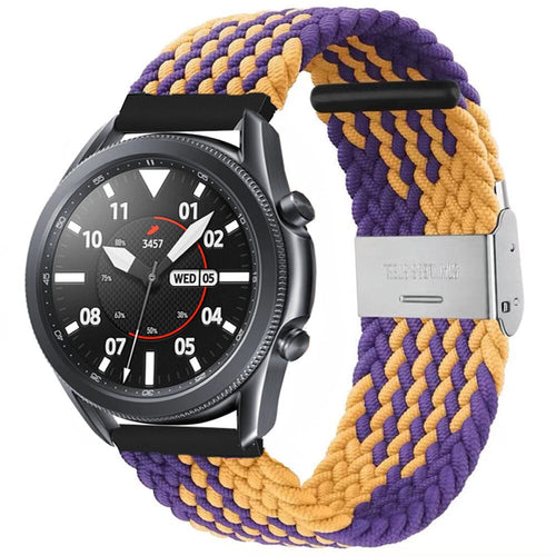 purple-orange-ticwatch-e3-watch-straps-nz-nylon-braided-loop-watch-bands-aus