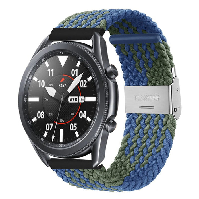 blue-green-ticwatch-e3-watch-straps-nz-nylon-braided-loop-watch-bands-aus