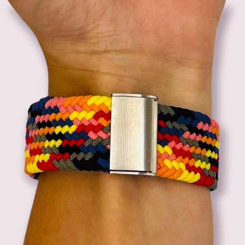 colourful-2-ticwatch-e3-watch-straps-nz-nylon-braided-loop-watch-bands-aus