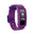 Purple with Blue Buckle