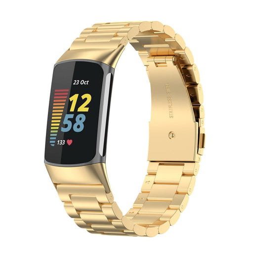 fitbit-charge-5-watch-straps-nz-stainless-steel-link-metal-watch-bands-aus-gold