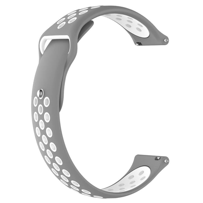 For Garmin Forerunner 158 20mm Sports Two-Color Steel Buckle