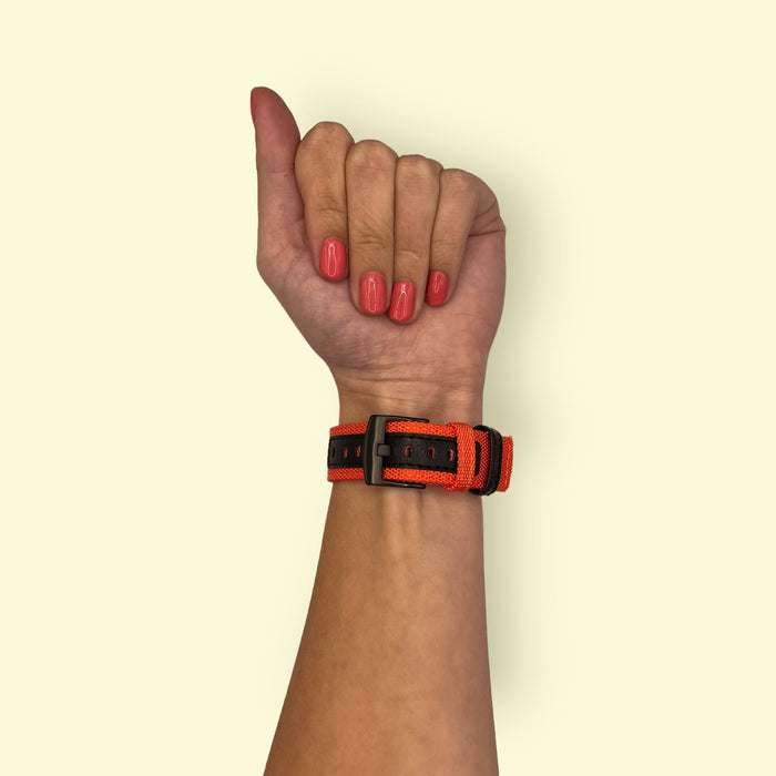orange-3plus-vibe-smartwatch-watch-straps-nz-nylon-and-leather-watch-bands-aus