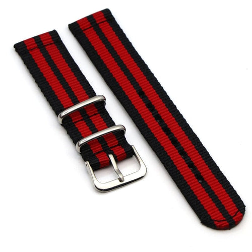 black-red-xiaomi-amazfit-bip-3-pro-watch-straps-nz-nato-nylon-watch-bands-aus