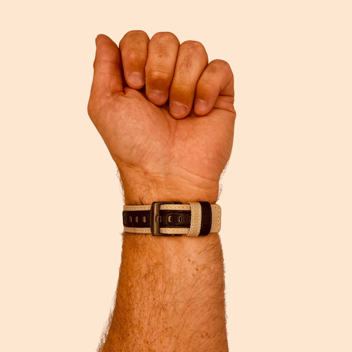 khaki-3plus-vibe-smartwatch-watch-straps-nz-nylon-and-leather-watch-bands-aus