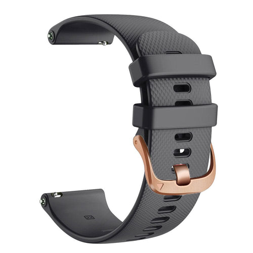 black-rose-gold-buckle-fossil-women's-gen-4-q-venture-hr-watch-straps-nz-silicone-watch-bands-aus