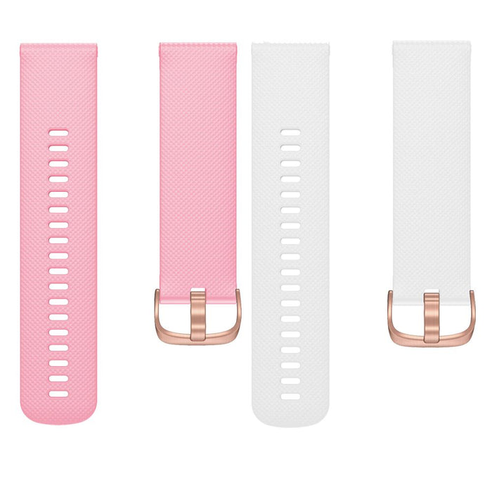 pink-rose-gold-buckle-fossil-women's-gen-4-q-venture-hr-watch-straps-nz-silicone-watch-bands-aus