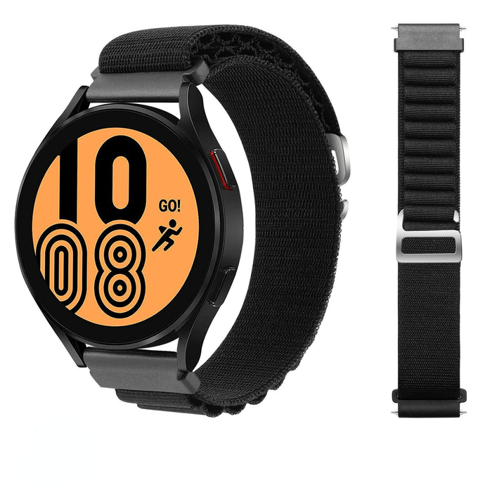 black-xiaomi-amazfit-pace-pace-2-watch-straps-nz-trail-loop-watch-bands-aus