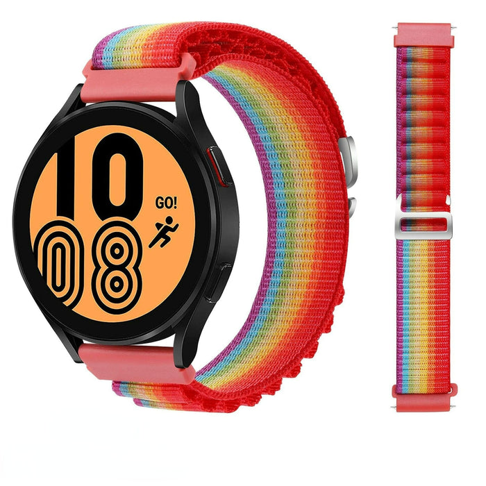 rainbow-pride-skagen-22mm-range-watch-straps-nz-alpine-loop-watch-bands-aus