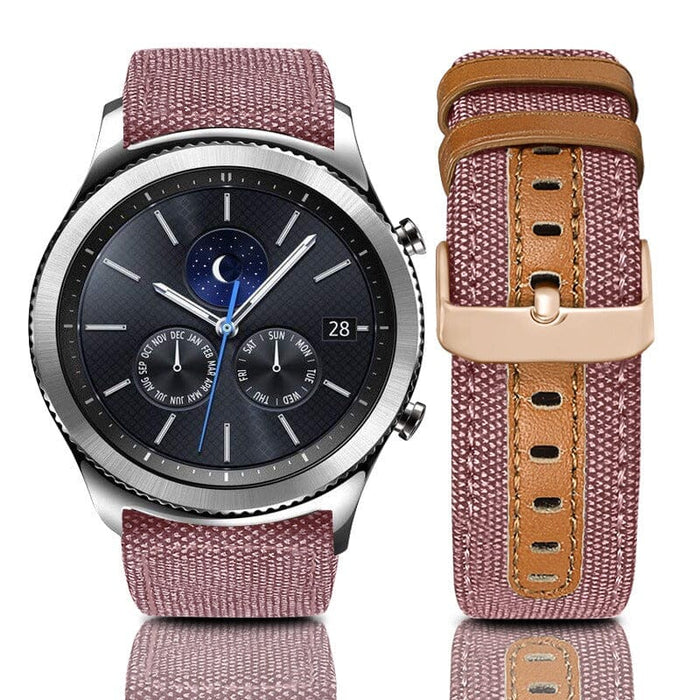 pink-3plus-vibe-smartwatch-watch-straps-nz-denim-watch-bands-aus