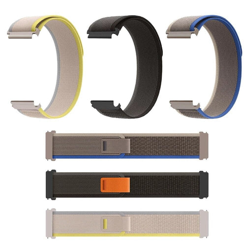 black-grey-orange-polar-unite-watch-straps-nz-trail-loop-watch-bands-aus