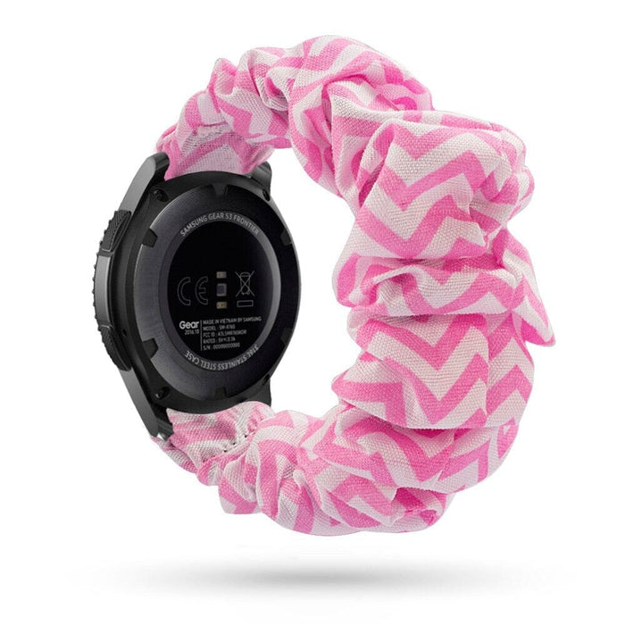 pink-and-white-ticwatch-s-s2-watch-straps-nz-scrunchies-watch-bands-aus