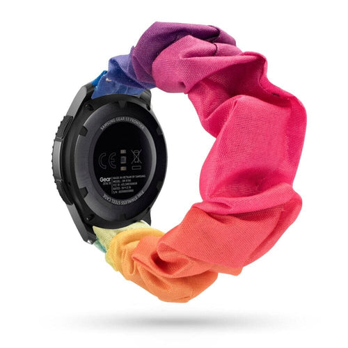 rainbow-ticwatch-s-s2-watch-straps-nz-scrunchies-watch-bands-aus
