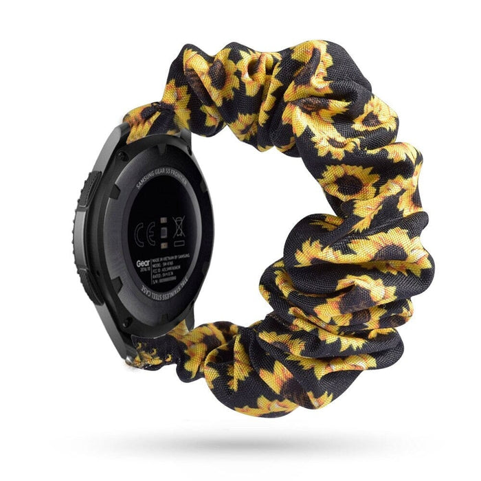 sunflower-ticwatch-s-s2-watch-straps-nz-scrunchies-watch-bands-aus