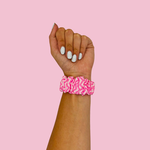 pink-and-white-ticwatch-s-s2-watch-straps-nz-scrunchies-watch-bands-aus