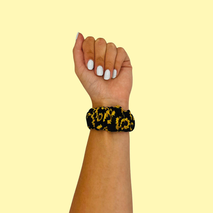 sunflower-moochies-connect-4g-watch-straps-nz-scrunchies-watch-bands-aus