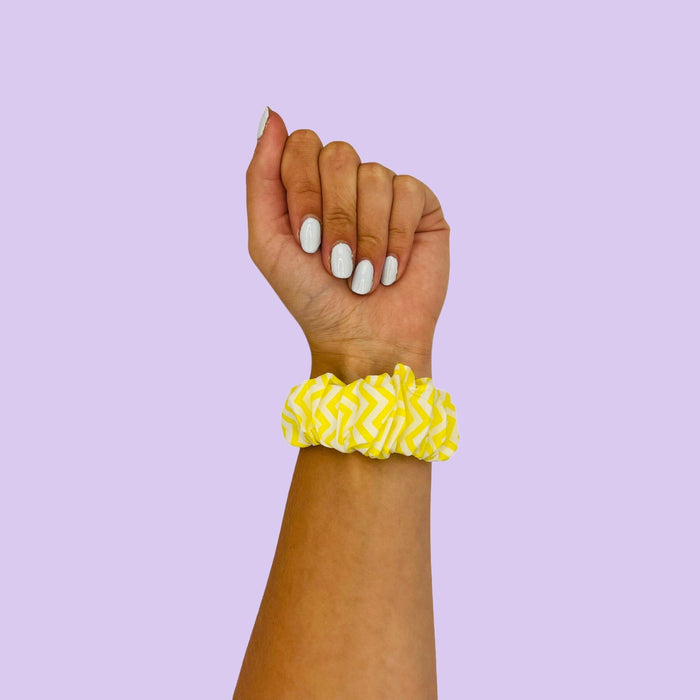 yellow-and-white-ticwatch-e3-watch-straps-nz-scrunchies-watch-bands-aus