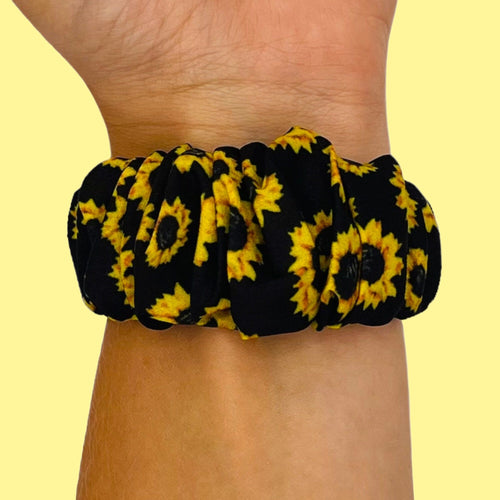 sunflower-ticwatch-e3-watch-straps-nz-scrunchies-watch-bands-aus