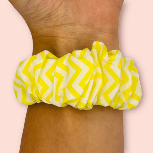 yellow-and-white-ticwatch-s-s2-watch-straps-nz-scrunchies-watch-bands-aus