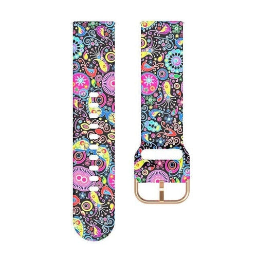 colourful-swirls-pixbee-kids-4g-video-smart-watch-watch-straps-nz-pattern-straps-watch-bands-aus