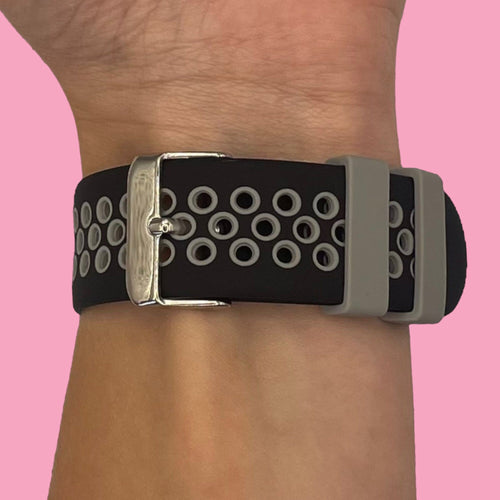 black-grey-garmin-d2-delta-s-watch-straps-nz-silicone-sports-watch-bands-aus