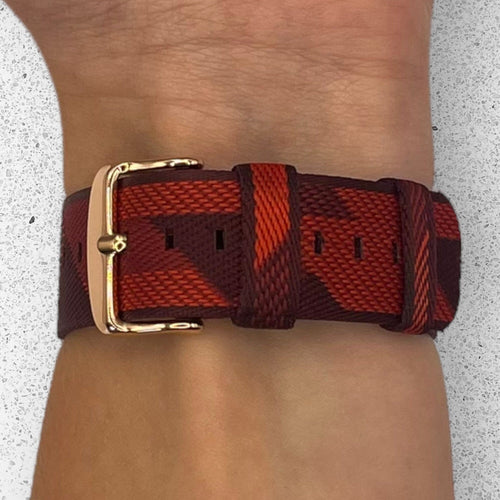 red-pattern-vaer-range-watch-straps-nz-canvas-watch-bands-aus