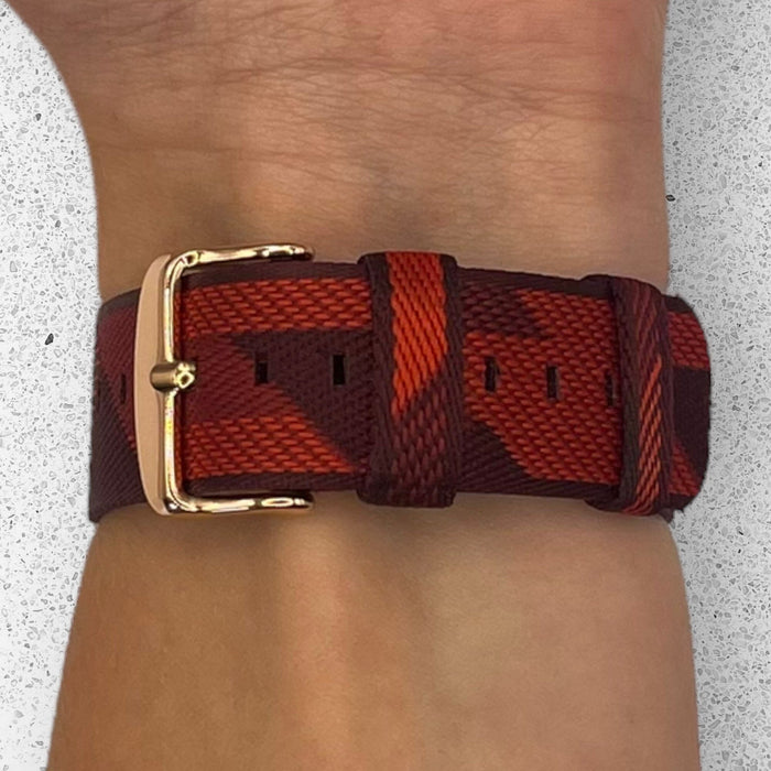 red-pattern-vaer-range-watch-straps-nz-canvas-watch-bands-aus