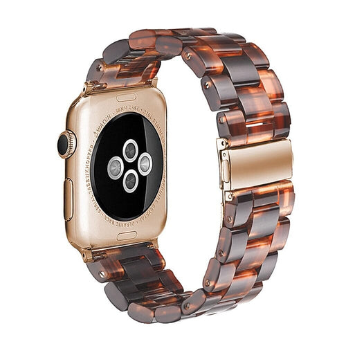 burnt-honey-3plus-vibe-smartwatch-watch-straps-nz-resin-watch-bands-aus