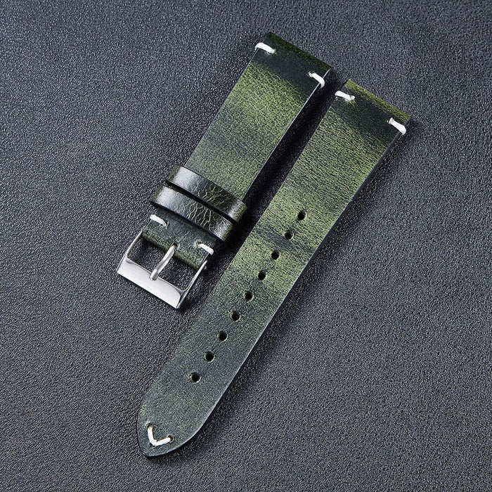 green-skagen-20mm-range-watch-straps-nz-vintage-leather-watch-bands-aus